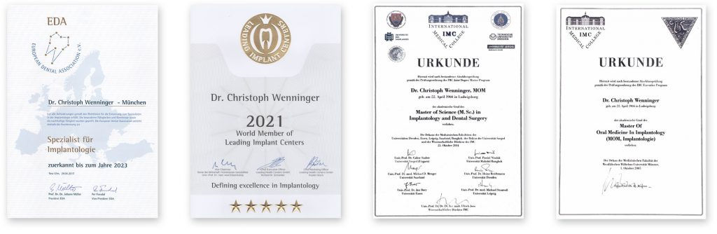 Dr. Wenninger Urkunden